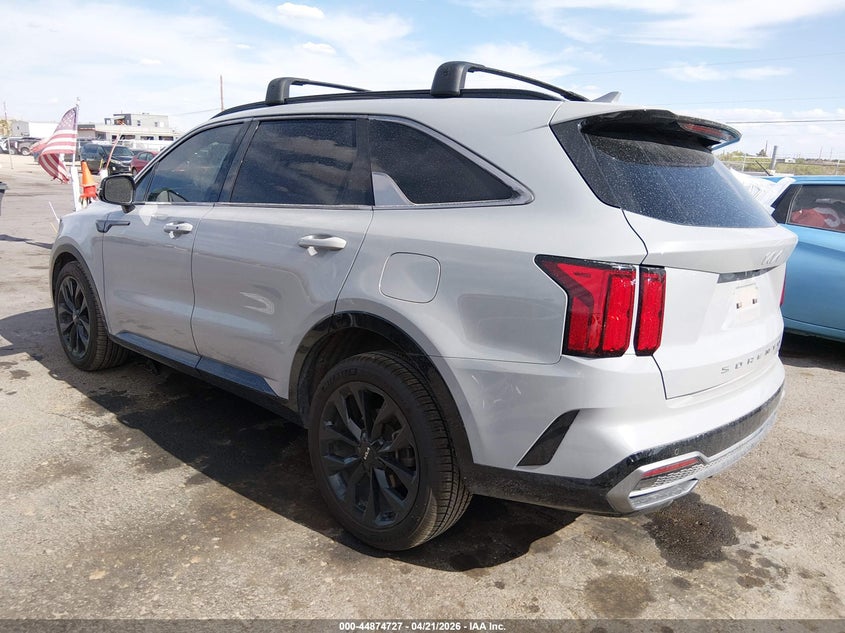 2022 Kia Sorento VIN 5XYRK4LF8NG095370 IAAI salvage auction — RIGHT SIDE, Original (Texas), sold $9,700 on 2026-07-08 (photo 3)