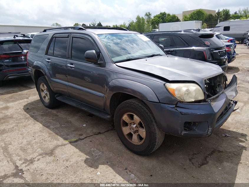 2006 Toyota 4runner VIN JTEZU14R168063544 IAAI salvage auction — FRONT END, Salvage (Oklahoma), sold $2,150 on 2026-07-29 (photo 1)