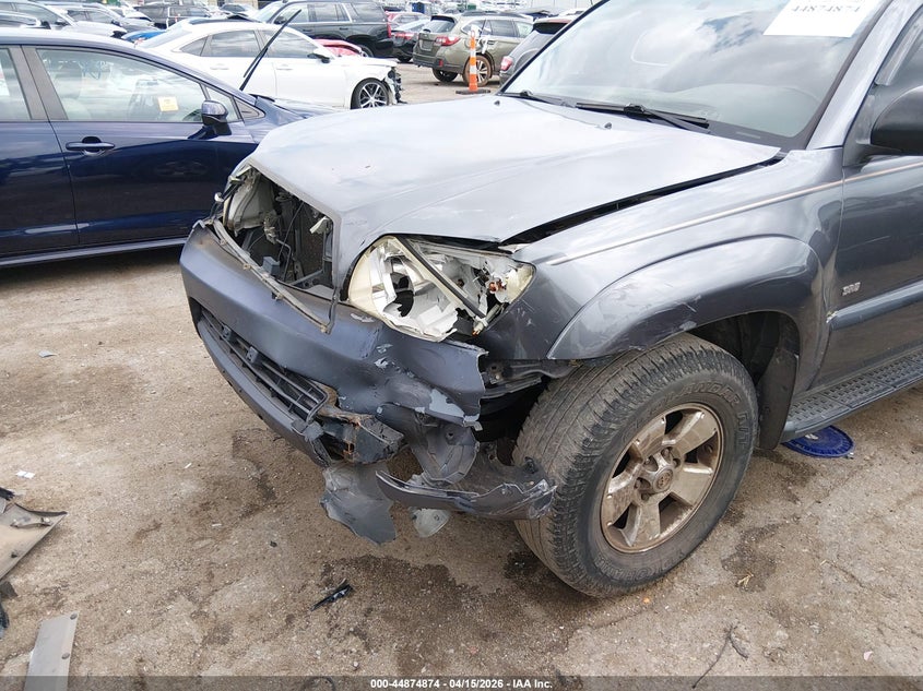 2006 Toyota 4runner VIN JTEZU14R168063544 IAAI salvage auction — FRONT END, Salvage (Oklahoma), sold $2,150 on 2026-07-29 (photo 6)