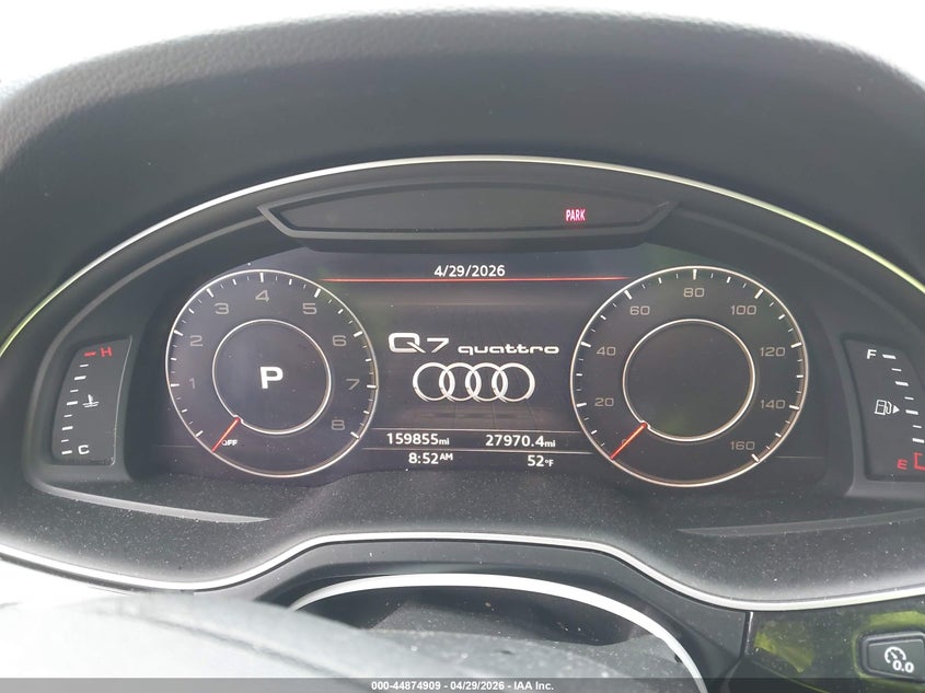 2019 Audi Q7 VIN WA1VAAF72KD047288 IAAI salvage auction — FRONT END, Salvage Title, sold $2,975 on 2026-07-15 (photo 7)