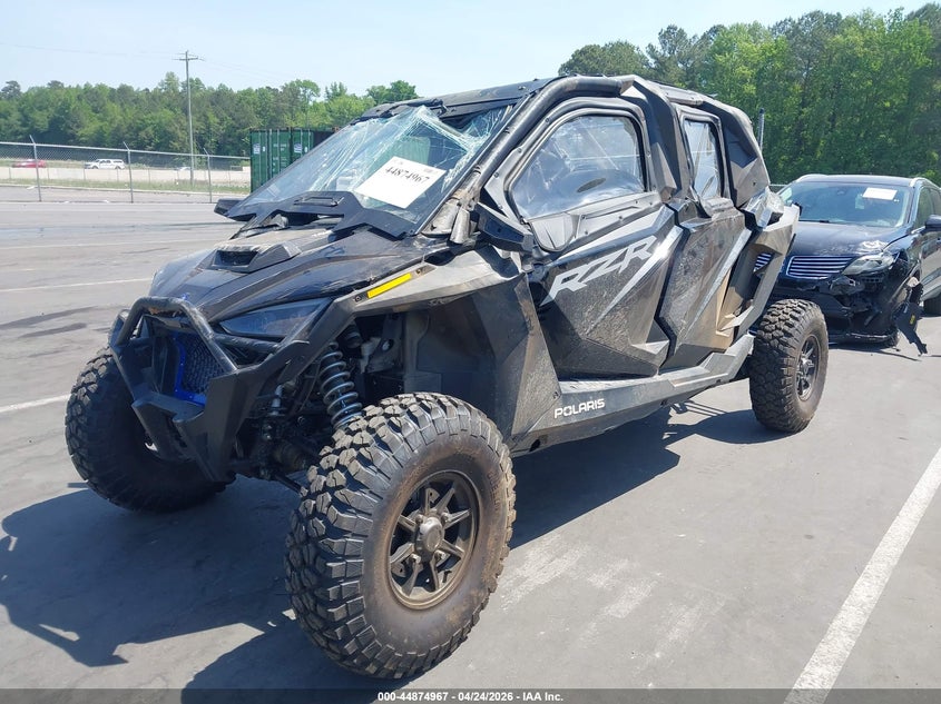 2022 Polaris Rzr VIN 3NSM4E926NF355351 IAAI salvage auction — REAR END, Salvage (North Carolina), sold $9,150 on 2026-08-19 (photo 2)