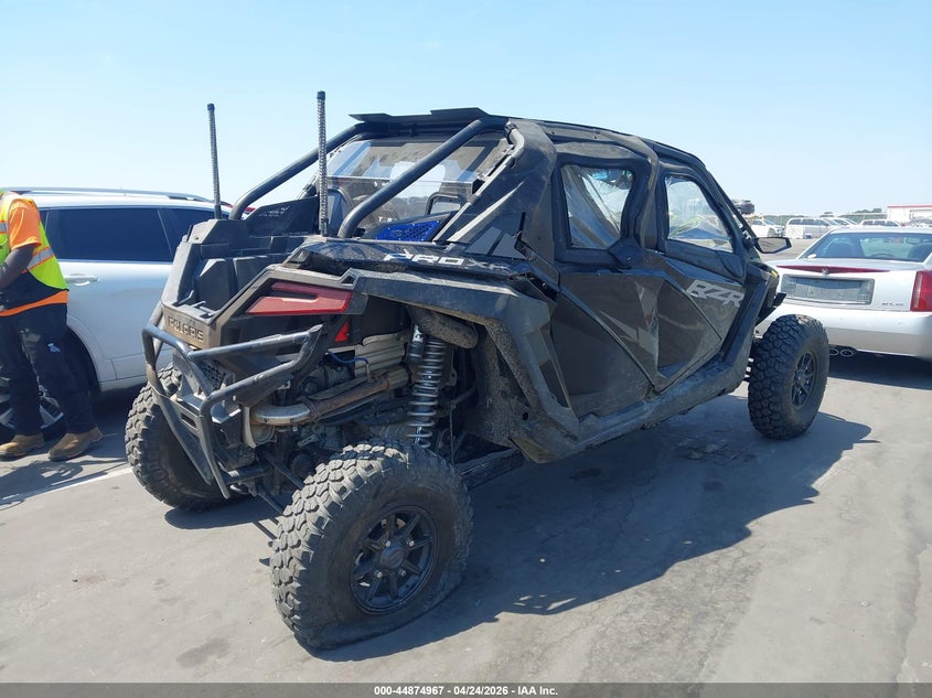 2022 Polaris Rzr VIN 3NSM4E926NF355351 IAAI salvage auction — REAR END, Salvage (North Carolina), sold $9,150 on 2026-08-19 (photo 4)