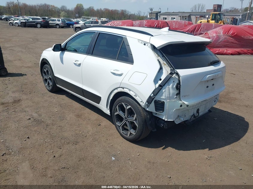 2024 Kia Niro VIN KNDCR3LE0R5122837 IAAI salvage auction — RIGHT SIDE, Wait Title, sold $8,575 on 2026-07-08 (photo 3)