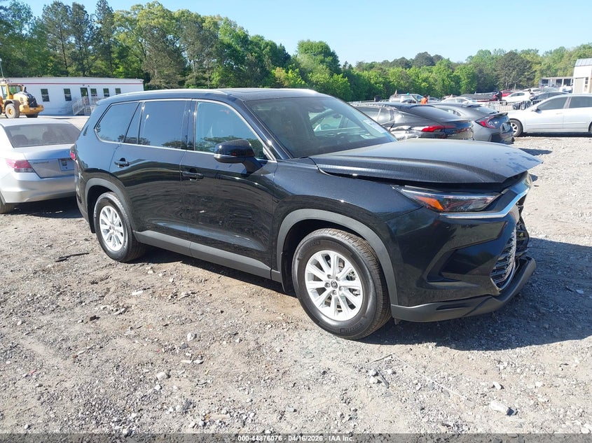 2025 Toyota Highlander VIN 5TDACAB50SS058152 IAAI salvage auction — LEFT FRONT, Wait Title, sold $24,400 on 2026-07-20 (photo 1)