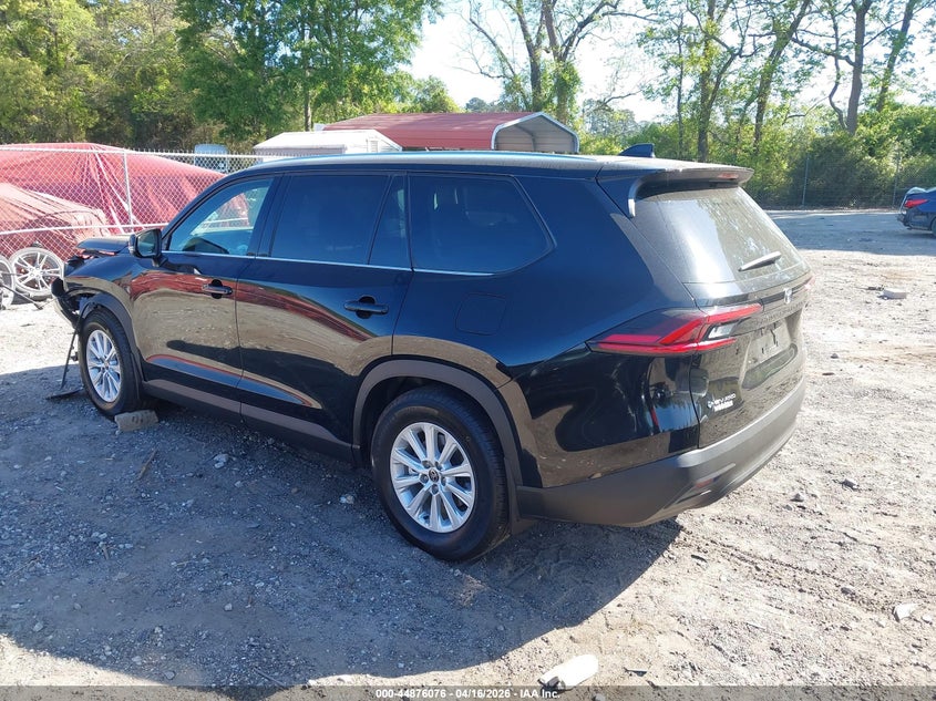 2025 Toyota Highlander VIN 5TDACAB50SS058152 IAAI salvage auction — LEFT FRONT, Wait Title, sold $24,400 on 2026-07-20 (photo 3)