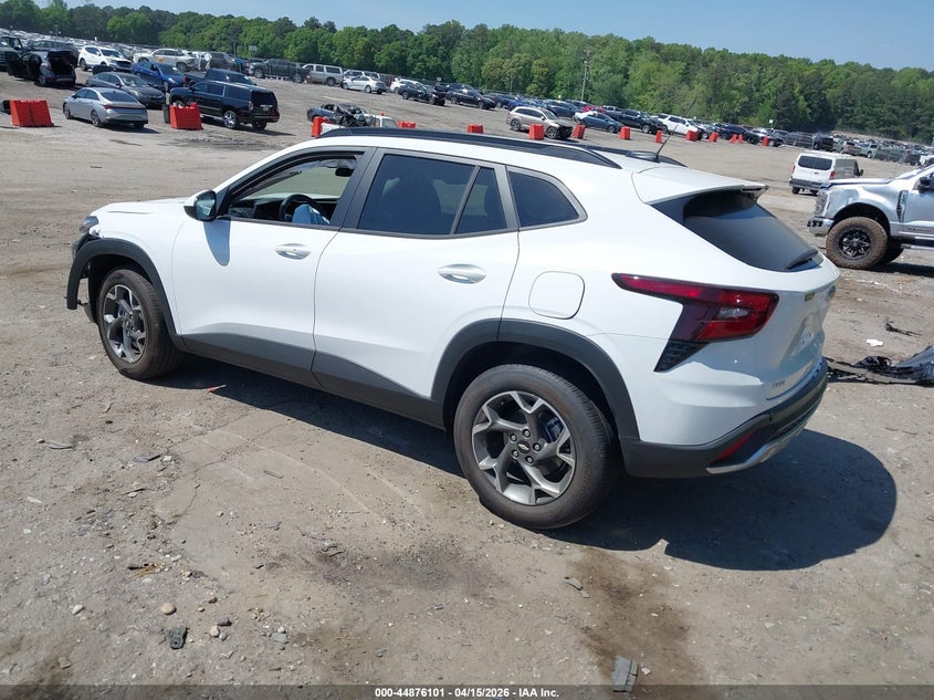 2026 Chevrolet Trax VIN KL77LHEP1TC017030 IAAI salvage auction — FRONT END, Wait Title, sold $3,500 on 2026-07-15 (photo 3)