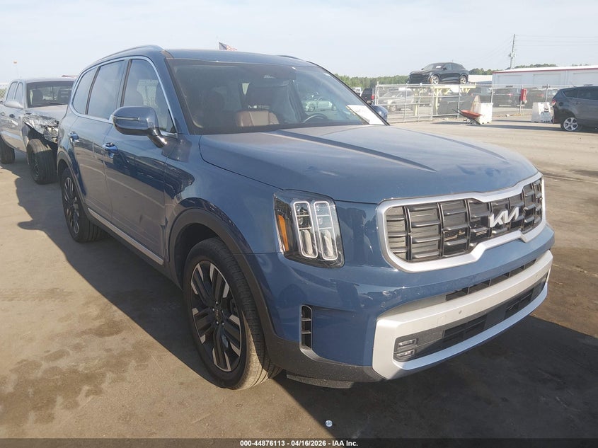 2024 Kia Telluride VIN 5XYP5DGC9RG523578 IAAI salvage auction — LEFT SIDE, Salvage Title, sold $13,150 on 2026-07-15 (photo 1)