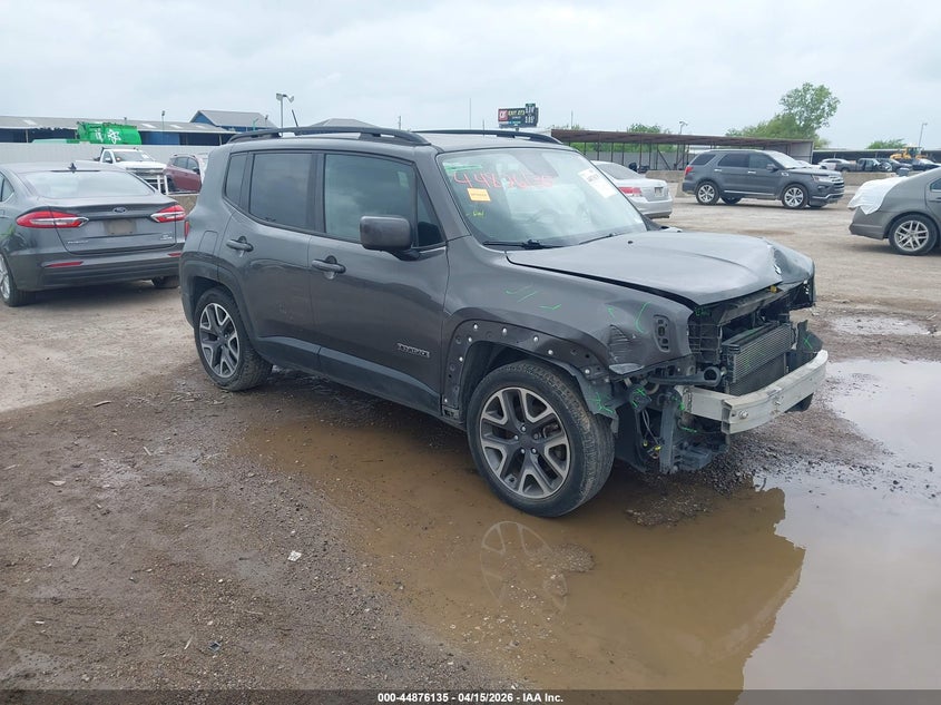2017 Jeep Renegade VIN ZACCJABB2HPG45088 IAAI salvage auction — FRONT END, Salvage (Texas), sold $1,350 on 2026-07-15 (photo 1)