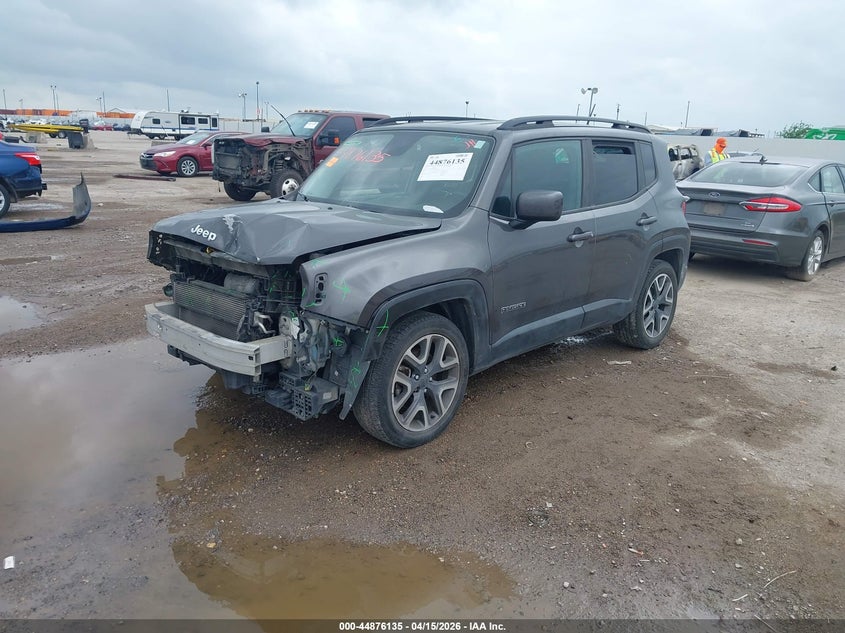 2017 Jeep Renegade VIN ZACCJABB2HPG45088 IAAI salvage auction — FRONT END, Salvage (Texas), sold $1,350 on 2026-07-15 (photo 2)