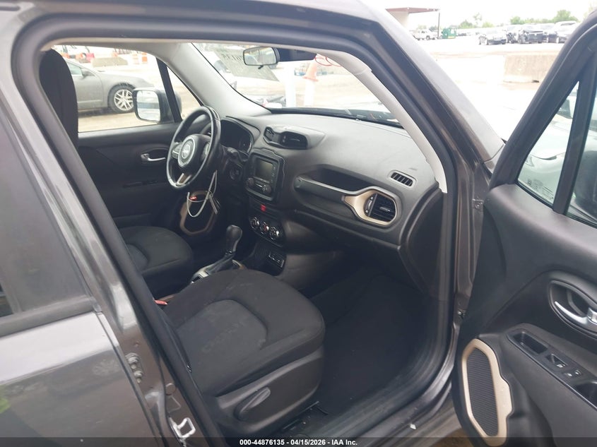 2017 Jeep Renegade VIN ZACCJABB2HPG45088 IAAI salvage auction — FRONT END, Salvage (Texas), sold $1,350 on 2026-07-15 (photo 5)