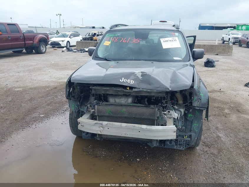 2017 Jeep Renegade VIN ZACCJABB2HPG45088 IAAI salvage auction — FRONT END, Salvage (Texas), sold $1,350 on 2026-07-15 (photo 6)