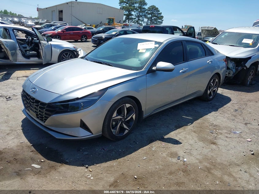 2023 Hyundai Elantra VIN 5NPLS4AG7PH090948 IAAI salvage auction — FRONT END, Salvage Title, sold $4,800 on 2026-07-29 (photo 2)