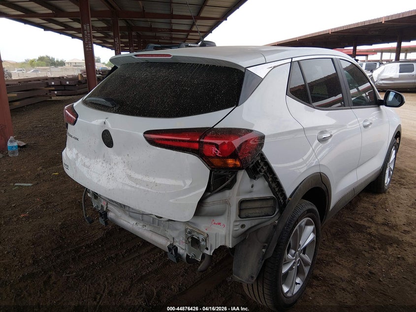 2021 Buick Encore gx VIN KL4MMCSL9MB051905 IAAI salvage auction — FRONT & REAR, Clear (Indiana), sold $2,150 on 2026-07-14 (photo 6)