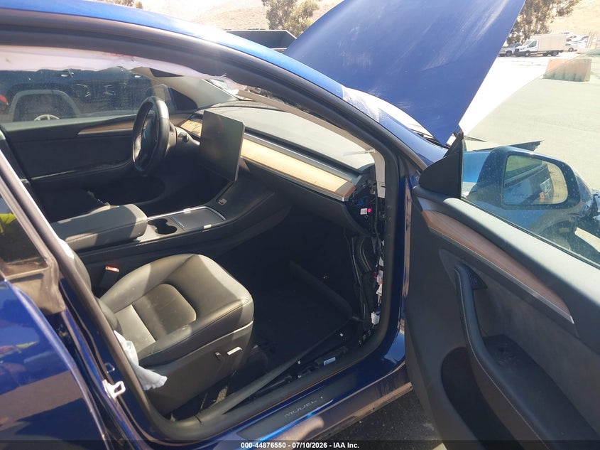 2023 Tesla Model y VIN 7SAYGDEE9PA211350 IAAI salvage auction — FRONT & REAR, Salvage (California), sold $10,250 on 2026-07-20 (photo 5)