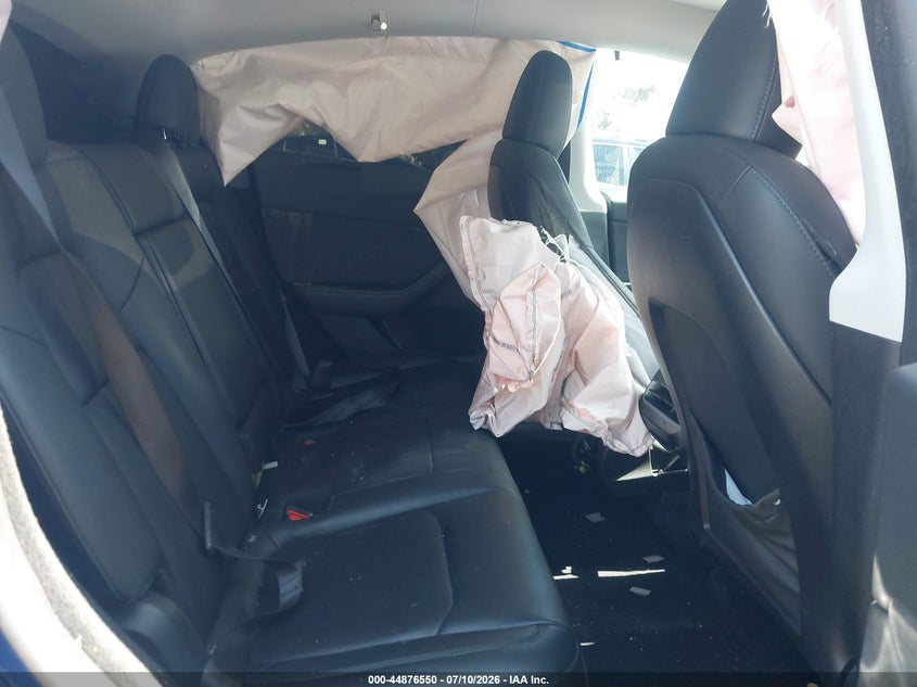 2023 Tesla Model y VIN 7SAYGDEE9PA211350 IAAI salvage auction — FRONT & REAR, Salvage (California), sold $10,250 on 2026-07-20 (photo 8)