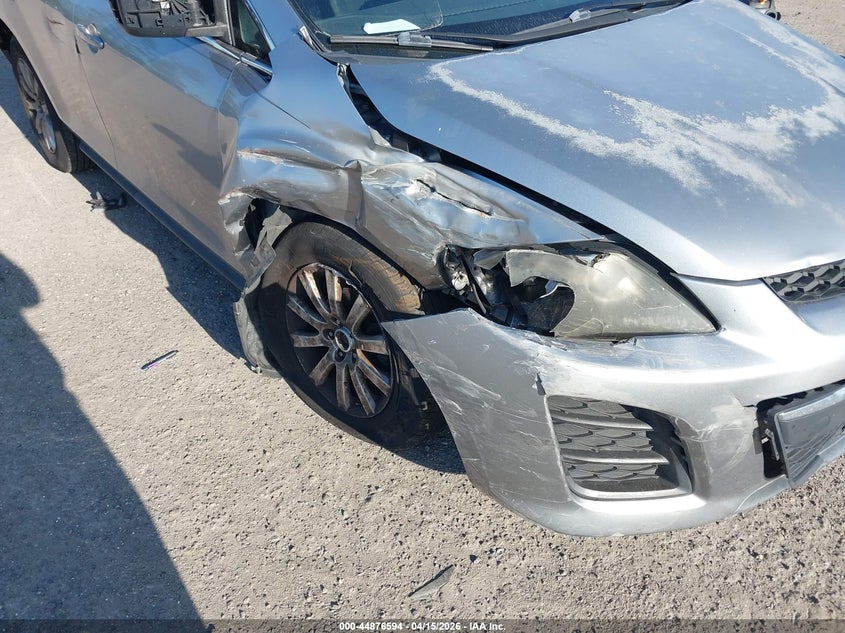 2011 Mazda Cx-7 VIN JM3ER2B52B0372577 IAAI salvage auction — RIGHT FRONT, Rebuildable (Florida), sold $25 on 2026-07-28 (photo 6)