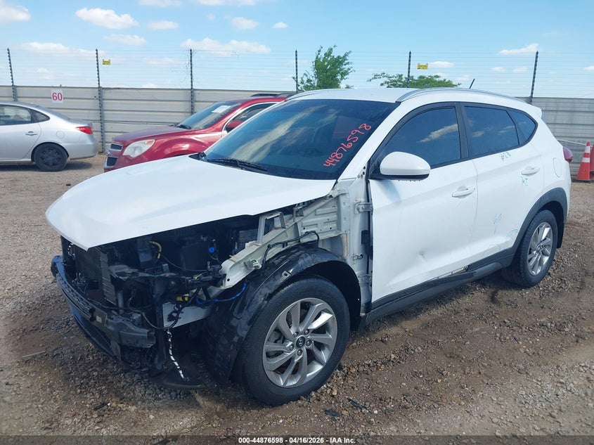 2016 Hyundai Tucson VIN KM8J33A47GU237193 IAAI salvage auction — LEFT FRONT, Wait Title, sold $1,150 on 2026-07-21 (photo 2)
