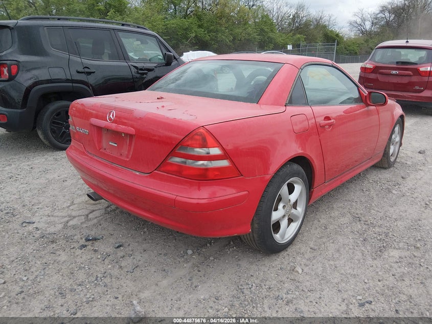 2002 Mercedes-benz Slk-klasse VIN WDBKK65F32F260149 IAAI salvage auction — FRONT END, Salvage (Ohio), sold $425 on 2026-07-28 (photo 4)