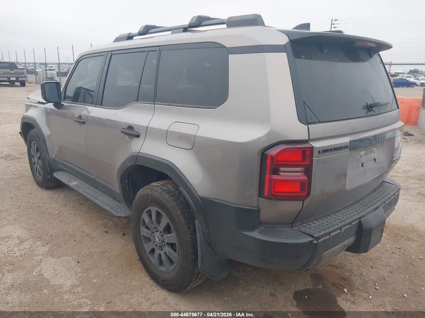 2025 Toyota Land cruiser VIN JTEABFAJXS5014854 IAAI salvage auction — FRONT END, Original (Texas), sold $26,300 on 2026-07-14 (photo 3)