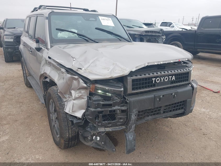 2025 Toyota Land cruiser VIN JTEABFAJXS5014854 IAAI salvage auction — FRONT END, Original (Texas), sold $26,300 on 2026-07-14 (photo 6)