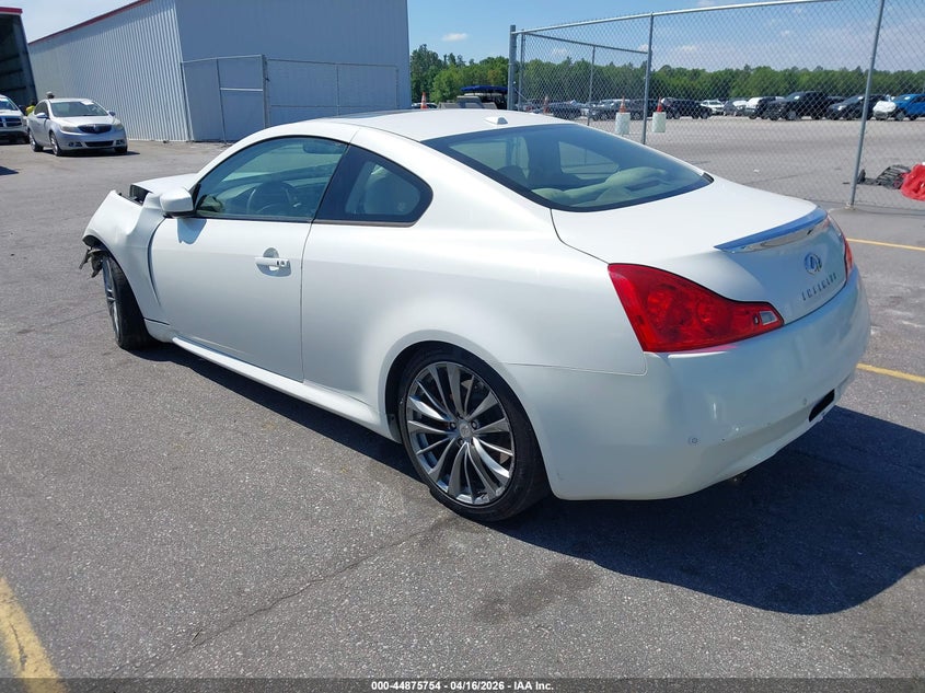 2012 Infiniti G VIN JN1CV6EK4CM420596 IAAI salvage auction — FRONT END, Salvage Title, sold $425 on 2026-07-15 (photo 3)