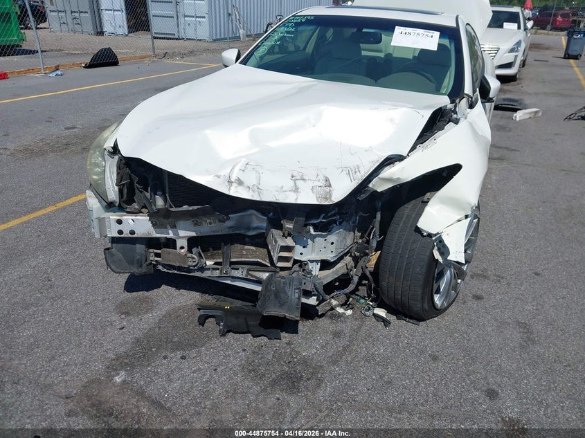 2012 Infiniti G VIN JN1CV6EK4CM420596 IAAI salvage auction — FRONT END, Salvage Title, sold $425 on 2026-07-15 (photo 6)