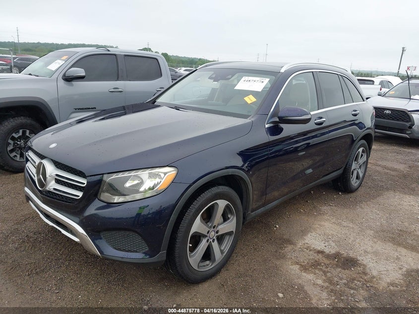 2016 Mercedes-benz Glc VIN WDC0G4JB1GF060907 IAAI salvage auction — FRONT END, Clear (Oklahoma), sold $7,150 on 2026-07-07 (photo 2)