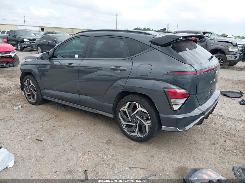 2024 Hyundai Kona VIN KM8HA3A38RU155908 IAAI salvage auction — FRONT END, Original (Texas), sold $5,200 on 2026-07-22 (photo 3)