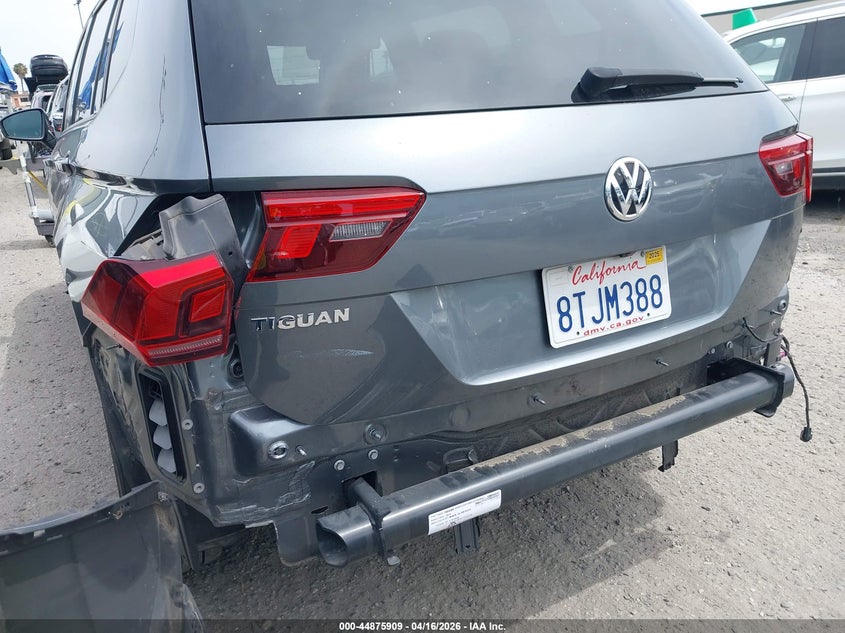 2020 Volkswagen Tiguan VIN 3VV1B7AX9LM164658 IAAI salvage auction — REAR END, Wait Title, sold $3,600 on 2026-07-12 (photo 6)