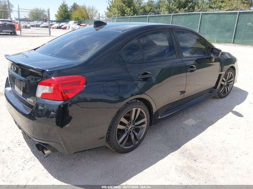 2017 Subaru Wrx VIN JF1VA1E62H9827811 IAAI salvage auction — NORMAL WEAR, Salvage Title, sold $1,800 on 2026-07-29 (photo 4)