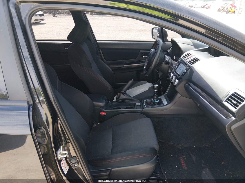 2017 Subaru Wrx VIN JF1VA1E62H9827811 IAAI salvage auction — NORMAL WEAR, Salvage Title, sold $1,800 on 2026-07-29 (photo 5)