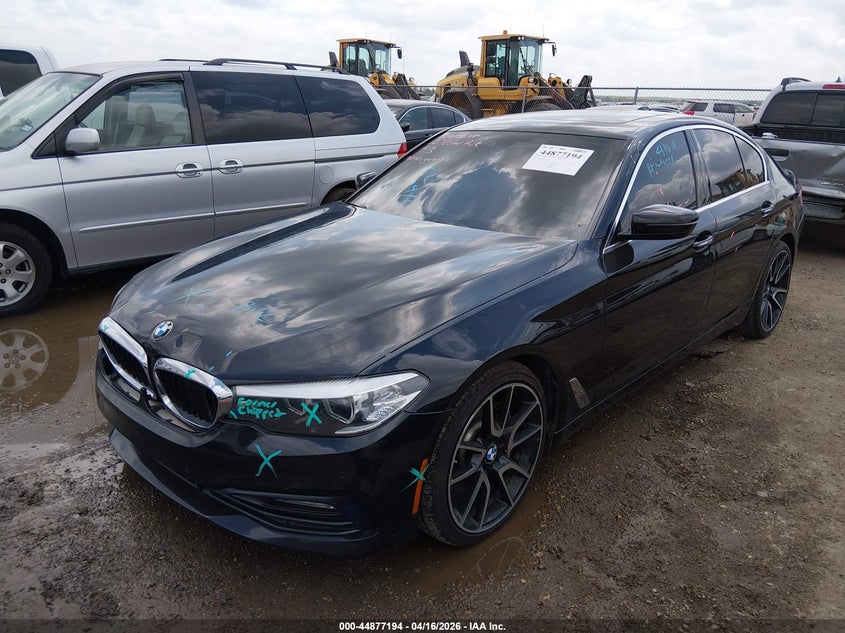 2017 BMW 5er VIN WBAJA7C33HG907194 IAAI salvage auction — FRONT END, Original (Texas), sold $6,200 on 2026-07-07 (photo 2)
