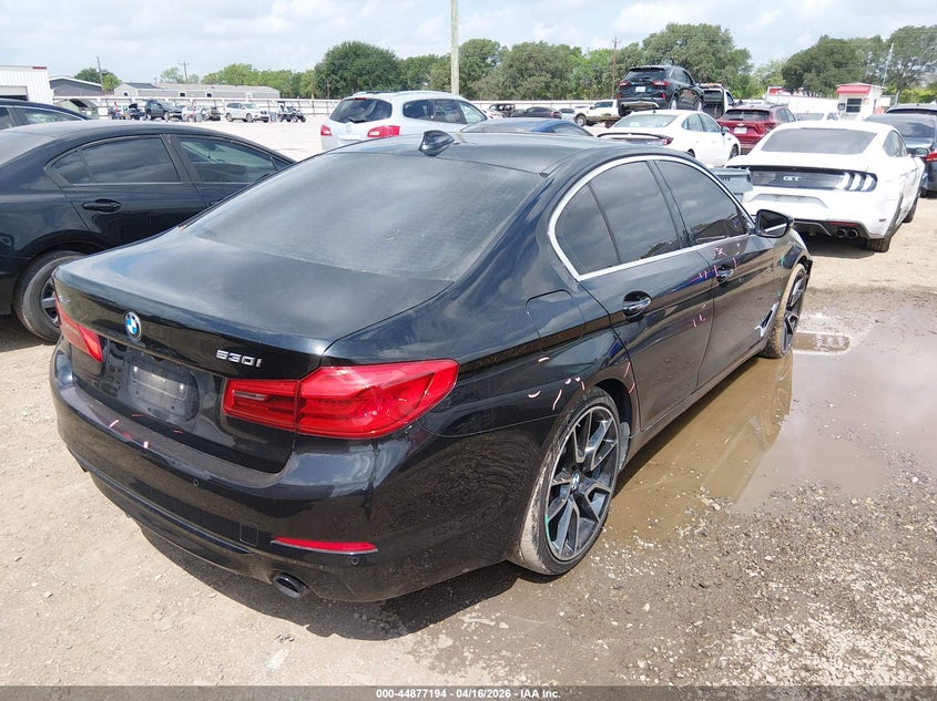 2017 BMW 5er VIN WBAJA7C33HG907194 IAAI salvage auction — FRONT END, Original (Texas), sold $6,200 on 2026-07-07 (photo 4)