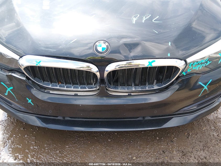 2017 BMW 5er VIN WBAJA7C33HG907194 IAAI salvage auction — FRONT END, Original (Texas), sold $6,200 on 2026-07-07 (photo 6)