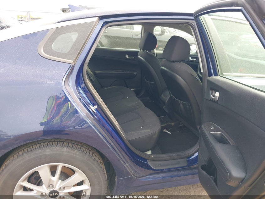 2018 Kia Optima VIN 5XXGT4L33JG217299 IAAI salvage auction — FRONT & REAR, Wait Title, sold $1,450 on 2026-07-27 (photo 8)