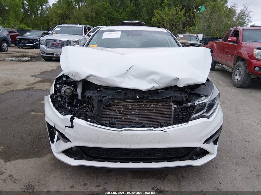 2020 Kia Optima VIN 5XXGT4L3XLG431161 IAAI salvage auction — FRONT END, Salvage Title, sold $2,225 on 2026-07-15 (photo 6)