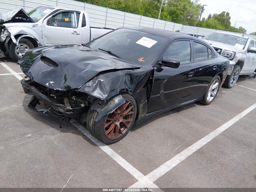2017 Dodge Charger VIN 2C3CDXCT7HH583890 IAAI salvage auction — LEFT FRONT, Wait Title, sold $3,900 on 2026-08-15 (photo 2)