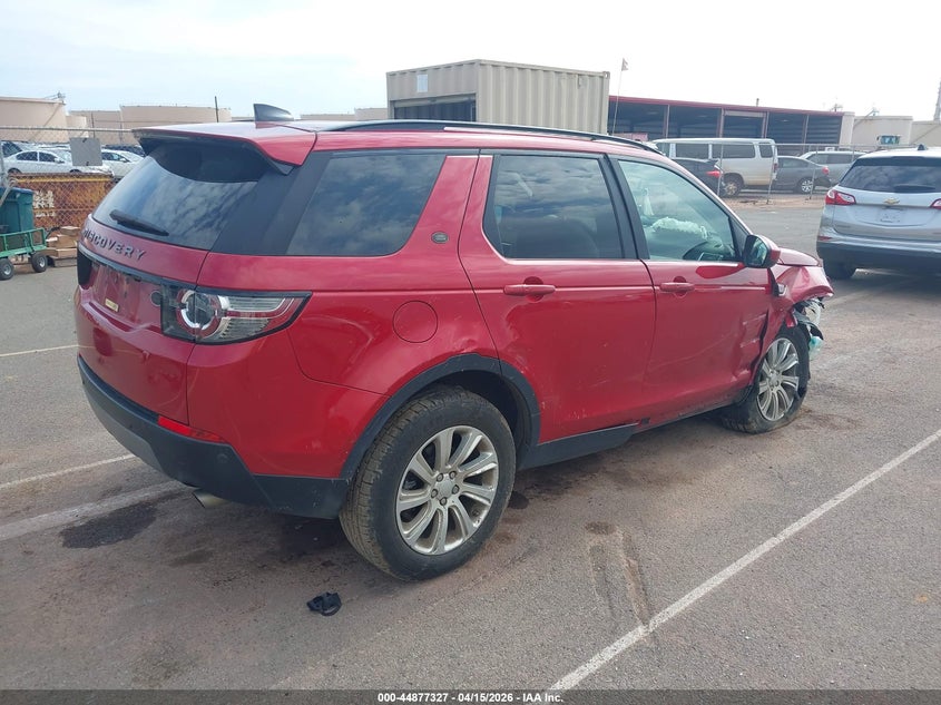 2018 Land rover Discovery sport VIN SALCP2RX0JH756072 IAAI salvage auction — RIGHT SIDE, Salvage Title, sold $950 on 2026-07-14 (photo 4)