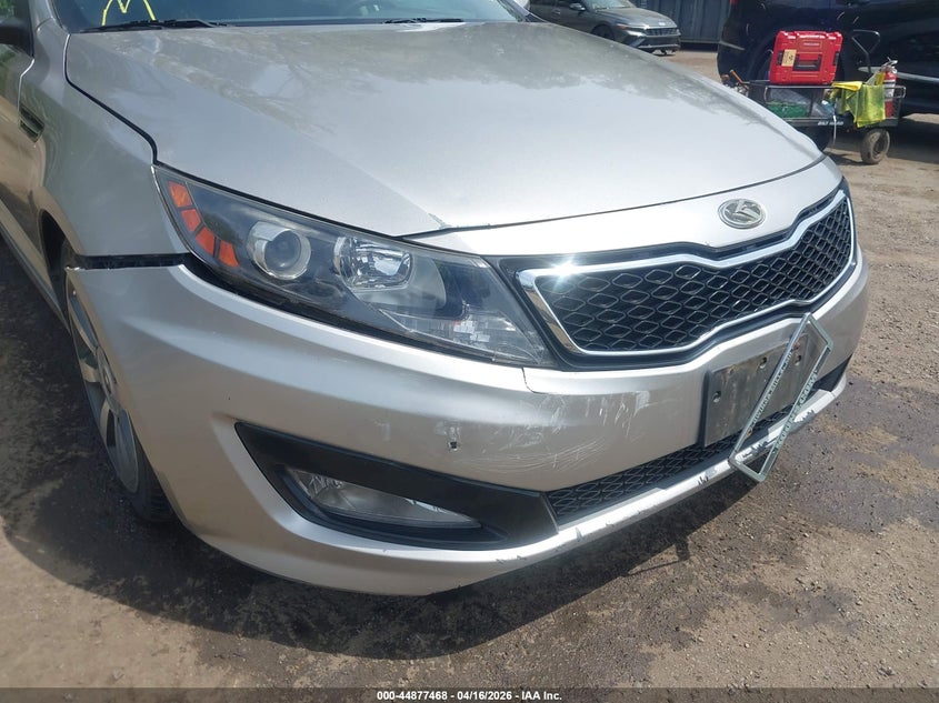 2013 Kia Optima VIN 5XXGR4A68DG129297 IAAI salvage auction — FRONT END, Salvage Title, sold $750 on 2026-07-15 (photo 6)
