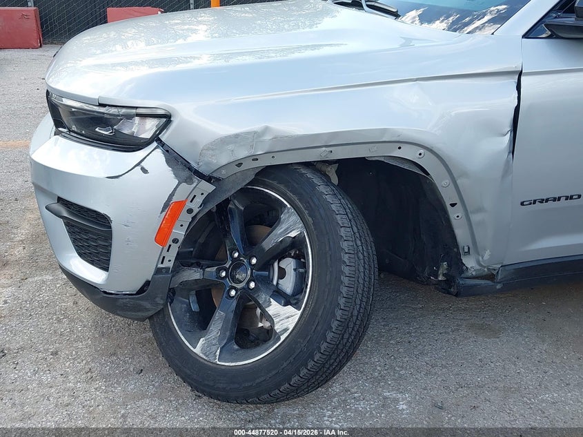 2024 Jeep Grand cherokee VIN 1C4RJHAG8R8512778 IAAI salvage auction — LEFT SIDE, Wait Title, sold $12,400 on 2026-07-29 (photo 6)