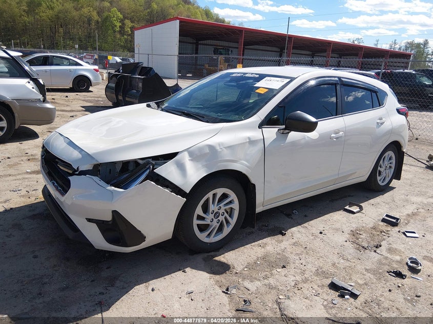 2024 Subaru Impreza VIN JF1GUABC8R8911441 IAAI salvage auction — FRONT END, Salvage (West Virginia), sold $4,700 on 2026-07-16 (photo 2)