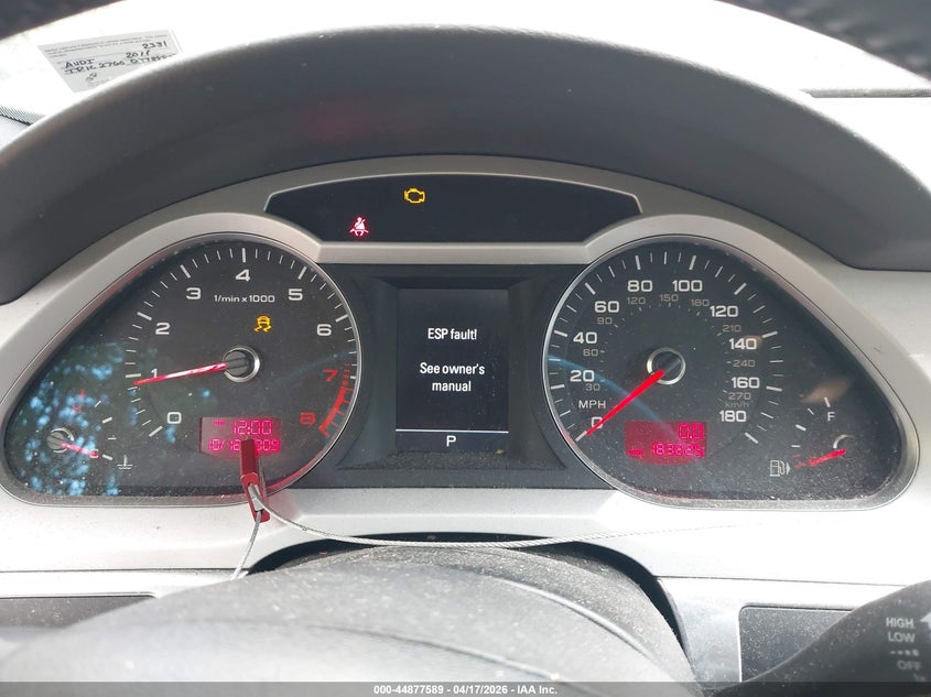 2011 Audi A6 VIN WAUFGAFBXBN002331 IAAI salvage auction — REPOSSESSION, Clear (Virginia), sold $375 on 2026-07-07 (photo 7)