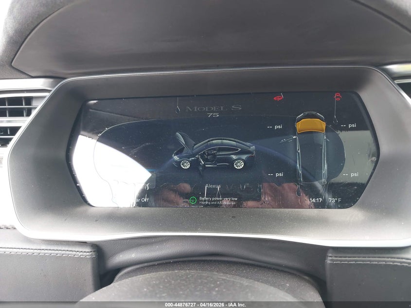 2016 Tesla Model s VIN 5YJSA1E14GF139766 IAAI salvage auction — UNDERCARRIAGE, Salvage Title, sold $4,200 on 2026-07-23 (photo 7)