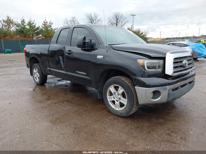 2008 Toyota Tundra VIN 5TBBV54158S507777 IAAI salvage auction — LEFT & RIGHT, Clear (Indiana), sold $1,850 on 2026-07-28 (photo 1)