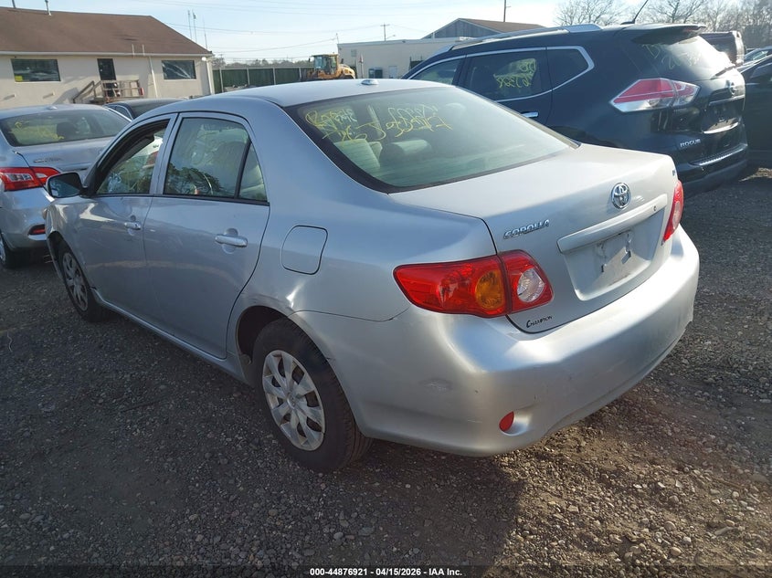 2009 Toyota Corolla VIN JTDBL40E999026351 IAAI salvage auction — LEFT & RIGHT, Bill Of Sale (New York), sold $525 on 2026-07-07 (photo 3)