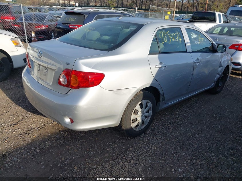 2009 Toyota Corolla VIN JTDBL40E999026351 IAAI salvage auction — LEFT & RIGHT, Bill Of Sale (New York), sold $525 on 2026-07-07 (photo 4)