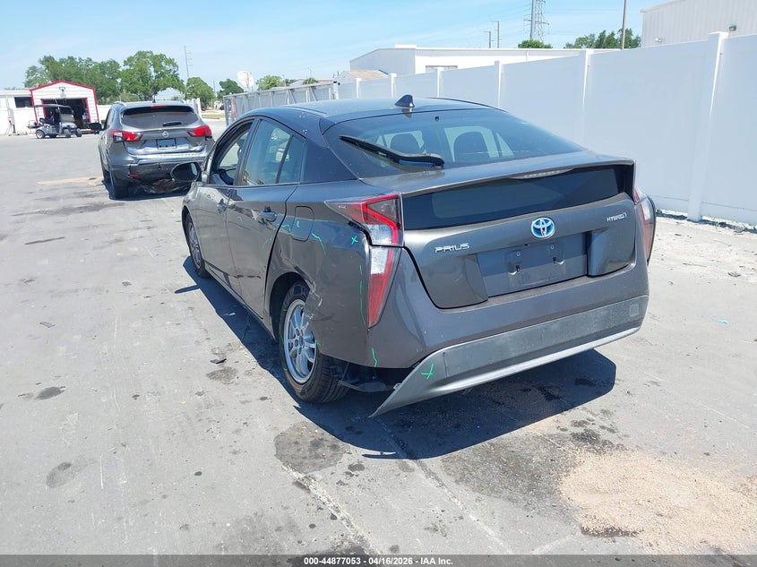 2016 Toyota Prius VIN JTDKBRFU5G3013689 IAAI salvage auction — LEFT REAR, Wait Title, sold $2,300 on 2026-07-06 (photo 3)