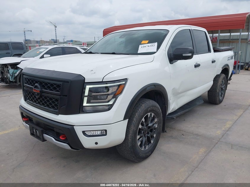 2022 Nissan TITAN VIN 1N6AA1ED1NN101509 IAAI salvage auction — SIDE, Salvage Title, sold $9,100 on 2026-07-20 (photo 2)