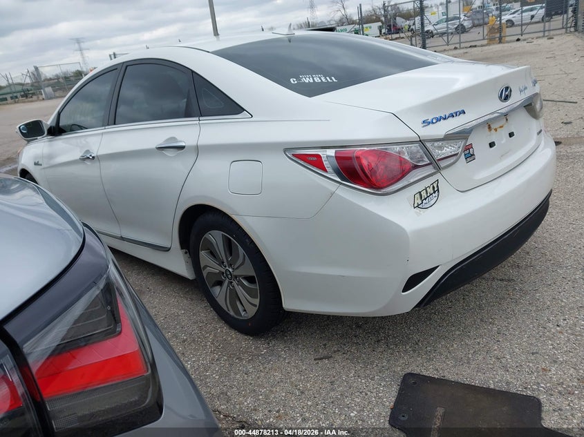 2013 Hyundai Sonata hybrid VIN KMHEC4A47DA090460 IAAI salvage auction — FRONT END, Wait Title, sold $275 on 2026-07-21 (photo 3)
