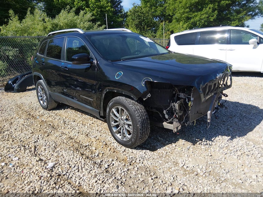 2020 Jeep Cherokee VIN 1C4PJLLBXLD632110 IAAI salvage auction — FRONT & REAR, Salvage Title, sold $2,350 on 2026-07-23 (photo 1)